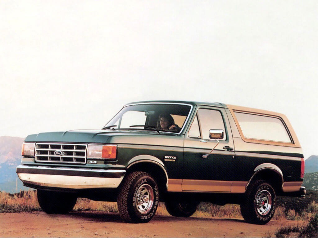 Ford Bronco IV Внедорожник 3 дв. 1987—1991