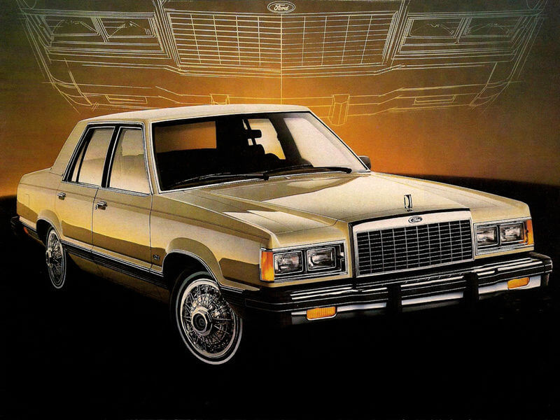 Ford Granada (North America) II Седан 1980—1982