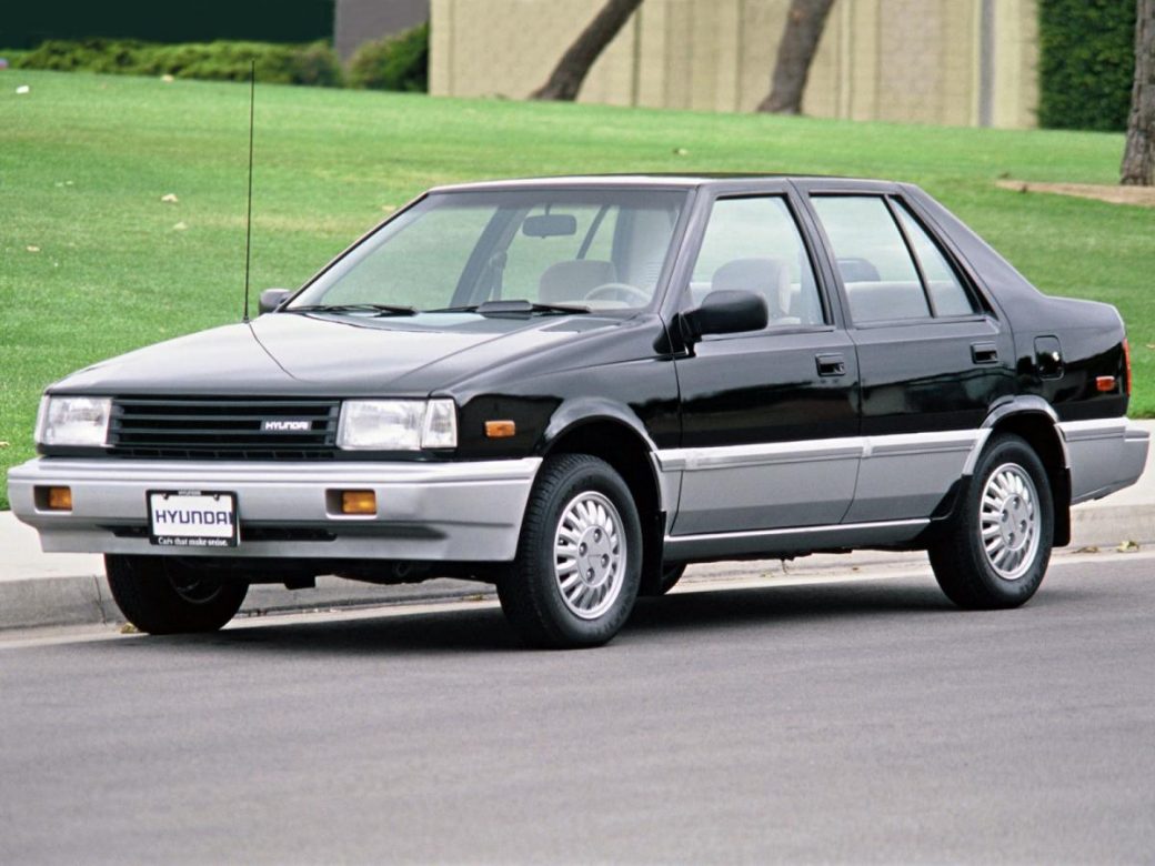 Hyundai Excel I Седан 1985—1989